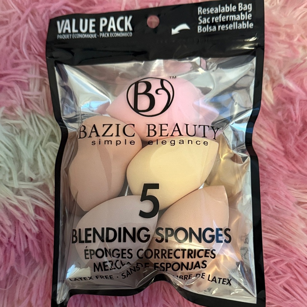 Blending Sponges - Pink & Cream Set